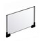 Azar Displays Two-Sided Large Acrylic Sign Holder W/ Magnetic Boots 17" X 11", PK2 109908 - alternate 1